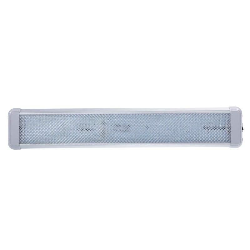 Raycharm RV Enclosed Trailer Interior LED Scene Light, 22.0" x 3.9" Aluminum Housing, 6000K Cool-White Large Spaces Illuminating, High-Output Low Ampere Draw, On/Off Rocker Switch, 12V-24V DC, 1-Pack - Image 1